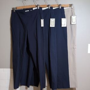 Bundle Of 4 NWT Dana Buchman Women's Straight Leg Work Trousers Pants
